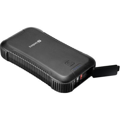 Powerbank Sandberg Survivor 30000mAh, PD 45W, IP66, e zezë