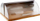 Kuti buke 5five Bread Bin S7908424, bambu dhe çelik inox, argjend