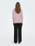 Блуза Jacqueline de Yong JDYDIVYA Loose Fit, розова