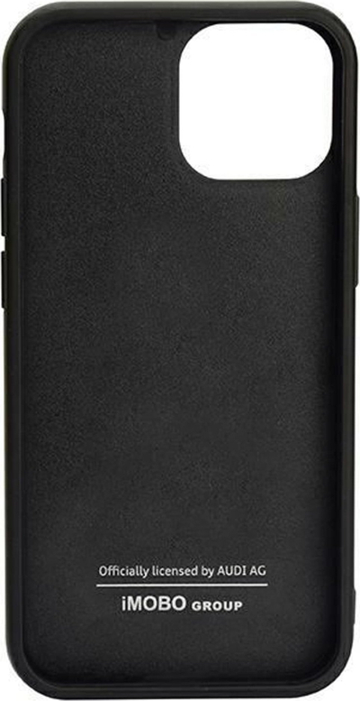 Futrollë telefoni Audi Carbon Fiber Stripe për iPhone 11, TPU, e zezë