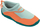 Këpucë uji BECO neoprene, taban kundër rrëshqitjes, portokalli aqua