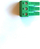 Bllok terminali Charge Amps Plug in 16 32, trefazor, 32A, jeshil