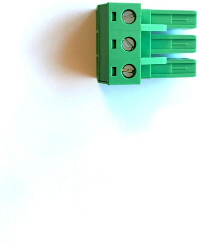 Bllok terminali Charge Amps Plug in 16 32, trefazor, 32A, jeshil