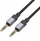 Kabëll audio Hoco UPA32 AUX, 3.5 mm në 3.5 mm, 1 m, i zi