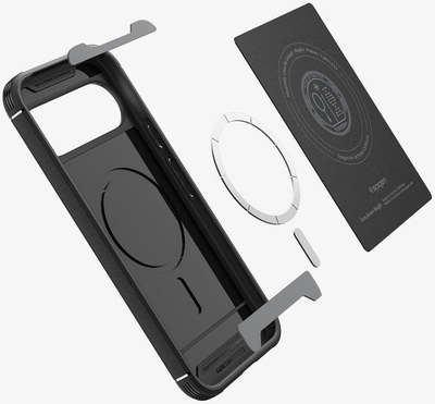 Kapotë telefoni Spigen Core Armor MagSafe, për Google Pixel 10 Pro XL, matte, e zezë