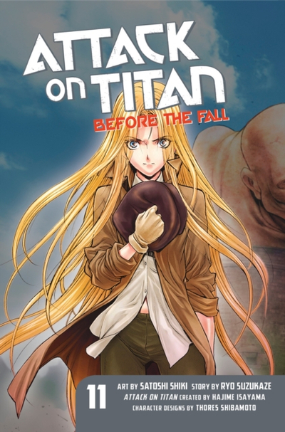 Attack On Titan Before The Fall 11 - Satoshi Shiki Ryo Suzukaze