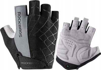 Doreza çiklizmi Rockbros S109GR, gishta të shkurtër, madhësia S, gri
