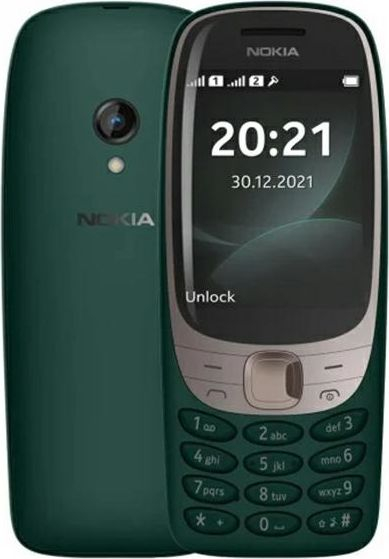 Telefoni Nokia 6310, ekran 2.8", dual SIM, jeshile e errët