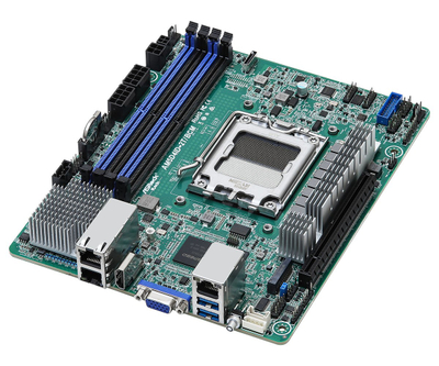 Pllakë amë ASRock Rack AM5D4ID-2T/BCM, Deep Mini-ITX, 2x 10GbE, IPMI