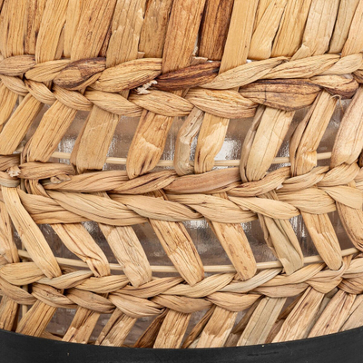 Vazo lulesh Atmosphera Panama, rattan uji, ø25cm, kafe natyrale