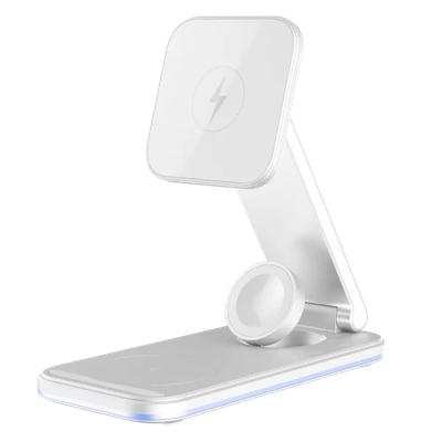 Karikues wireless 3 në 1 Proove Energy Fold, 15W, i bardhë