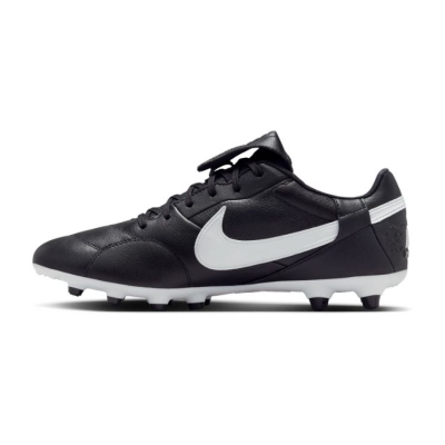 Копачи за фудбал Nike Premier III FG, кожа, ѓон за природна трева, црни