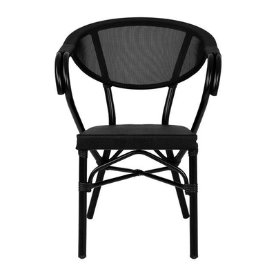 Karrige alumini Bamboo Look e zezë (HM5025.02), zezë
