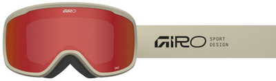 Ски наочари Giro Cruz, стакло Amber Scarlet, рамка Stone Tan Stacked