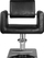 Karrige parukerie Hair System SM313, lëkurë eko, bazë kromi, e zezë
