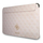 Mbulesë laptopi Guess 4G Saffiano, 13", lëkurë eco, rozë e çelët