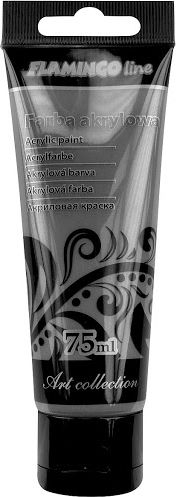 Ngjyrë akrilike Titanium, 75ml, grafit