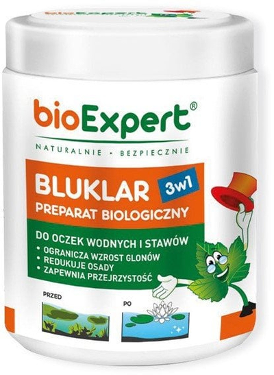 Препарат за градинарски езерца bioExpert Bluklar, биолошки, 500g