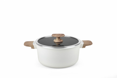 Tenganë alumini Cooking by Heinner Wild Stone, 20x9.5cm, 2.5L, gri