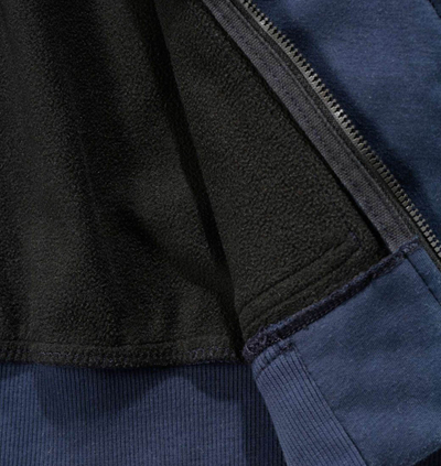Bluzë me kapuç Carhartt Wind Fighter, zinxhir i plotë, XXL, blu e errët