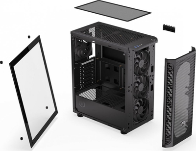 Kasë Endorfy Signum 300 Air, Midi Tower