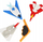 Gomë fshirëse Starpak 3D Puzzle, set me 4 copë, avionë shumëngjyrësh