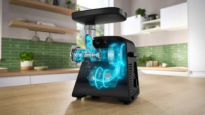 Mulli elektrik për mish Bosch Series 6 MFWS650B, 3.5kg/min, 500W, i zi