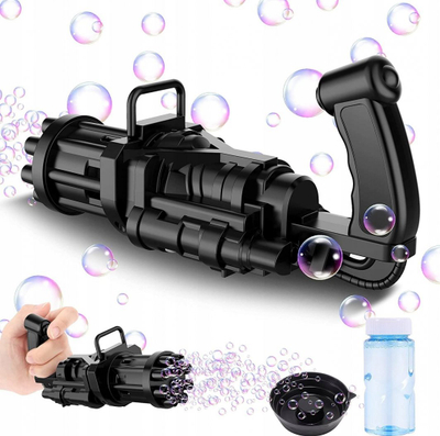 Lloder armë me flluska Ciuciubabka PROMO Bubble Terminator 7574, automatike, 8 vrima, e zezë