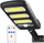 Llambë solare muri LTC, LED COB 24 W, 1800 lm, e zezë