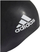 Kapelë noti Adidas 3 Stripes, silikoni, për femra, e zezë e bardhë