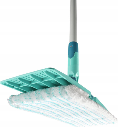Set pastrimi dyshemeje LEIFHEIT PowerClean M, kovë me mekanizëm shtrydhës, mop Micro Duo, gri