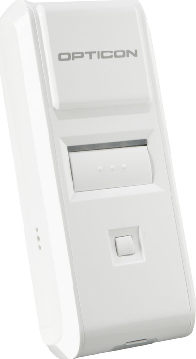 Skaner за баркодови Opticon OPN-4000i, 1D CCD, Bluetooth, бел