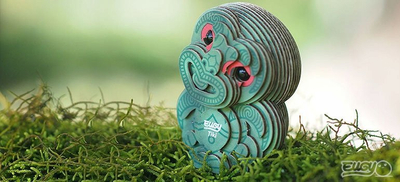Puzzle 3D Eugy Tiki, 24 pjesë, ekologjik, shumëngjyrësh