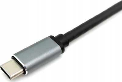 Docking station Equip 133484 USB C, HDMI 4K, alumini, argjendtë