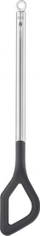 Lugë gatimi Rosle Basic Line, 38.6 x 7 cm, argjendtë me të zezë