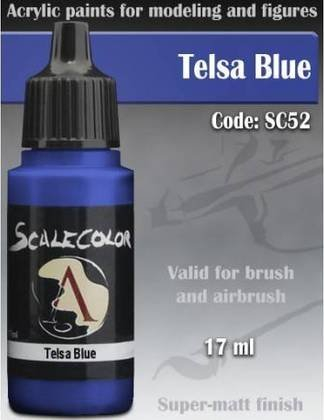 Bojë akrilike Scale75 Scalecolor Tesla Blue, 17mL, blu