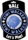 Lodër top për qen Kiwi Walker Rubber Ball, TPR, 6.5 cm, blu