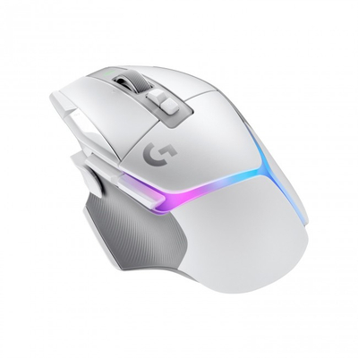 Maus Logitech G502 X Plus, i bardhë