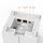 Router Wi-Fi Mesh Tenda, 3 njësi, Dual Band, Gigabit, i bardhë