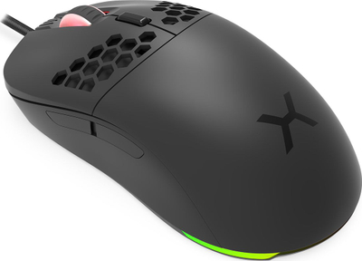 Maus gaming Krux Galacta KRX0084, RGB, me kabllo, i zi