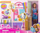 Set lojërash Barbie Make and Sell Boutique, kukull brune, aksesorë mode, shumëngjyrësh