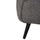 Kolltuk Kryly 83x87x89Hcm (HM9593.01), gri/ zezë