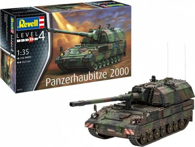 Model plastik Revell RV03279 PzH 2000, shkalla 1:35, për montim