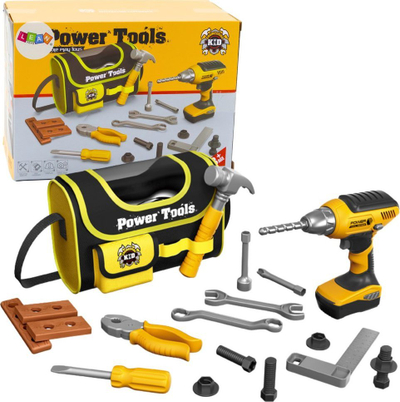 Set lodrash mjetesh DIY, kaçavidë me bateri, çantë transporti, shumëngjyrësh