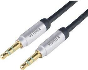 Kabllo audio Yenkee, jack 3.5 mm, 1 m, e zezë