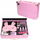 Kuti grimi Create It Luxe Make Up Case, set bojrash kozmetike për kalamaj, e artë