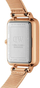 Orë për femra Daniel Wellington Quadro 20x26 Pressed Piano Lumine DW00100578, e artë