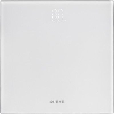 Peshore personale Orava EV-520, deri 180 kg, ekran LED, automatike, e bardhë