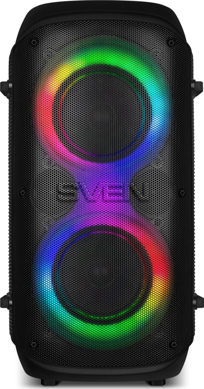 Kutizë zanore Sven PS-800, Bluetooth, 100W, bas i fortë, e zezë