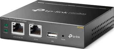 Kontrollues rrjeti TP-Link Omada OC200, Cloud, PoE, metalik